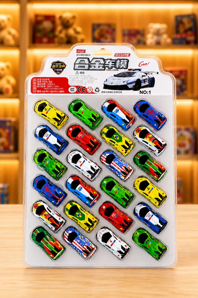 Nitro Wheels – 4’lü Çek-Bırak Araba Seti - 2